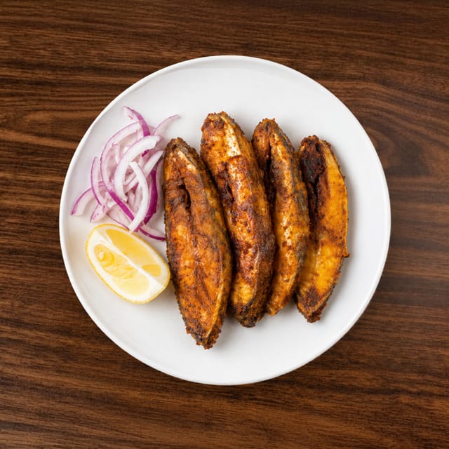 Pomfret Tava Fish Fry.