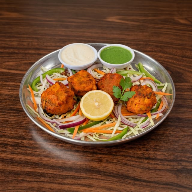 Chicken Tikka Kebab.