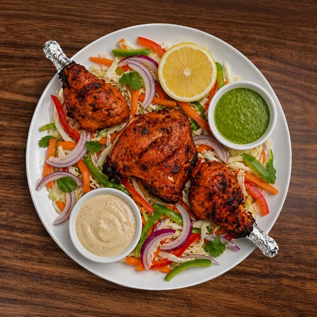 Half Tandoori Chicken.