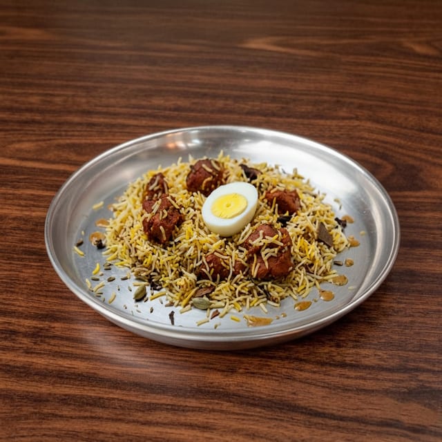 Boneless chicken Biriyani.
