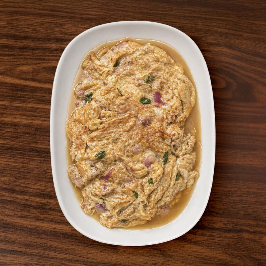 Egg Burji.