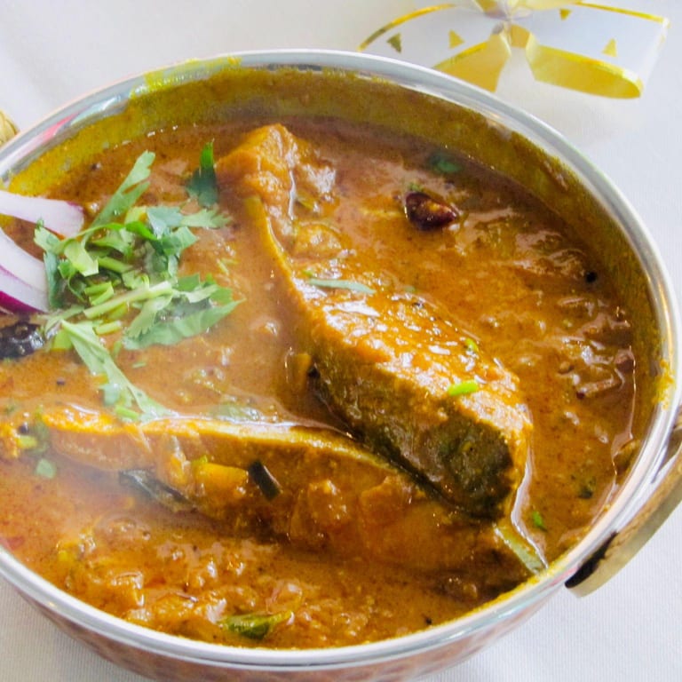 Delicious Butter Naan and Indian Cuisine