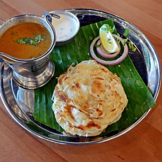 Bun Parotta Goat Salna